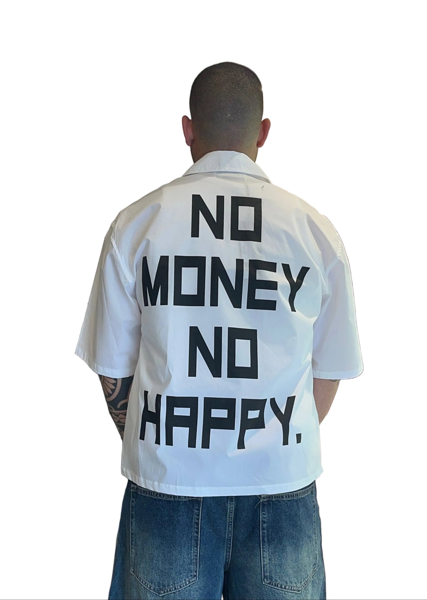 Camicia NO MONEY NO HAPPY